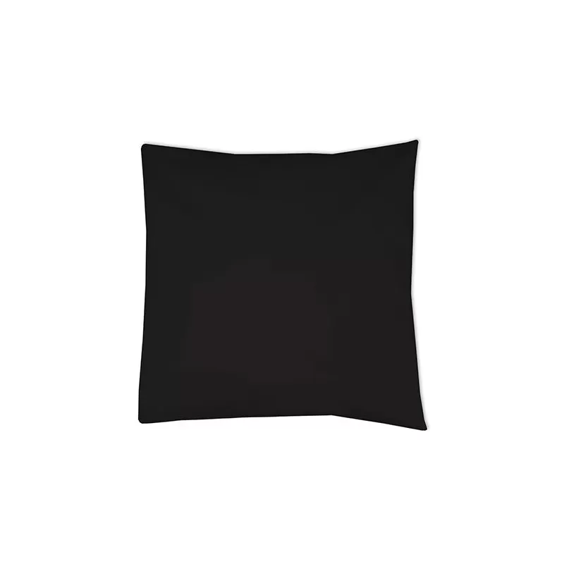 Housse de coussin en coton et polyester, grand choix de couleurs, 200 g/m²
