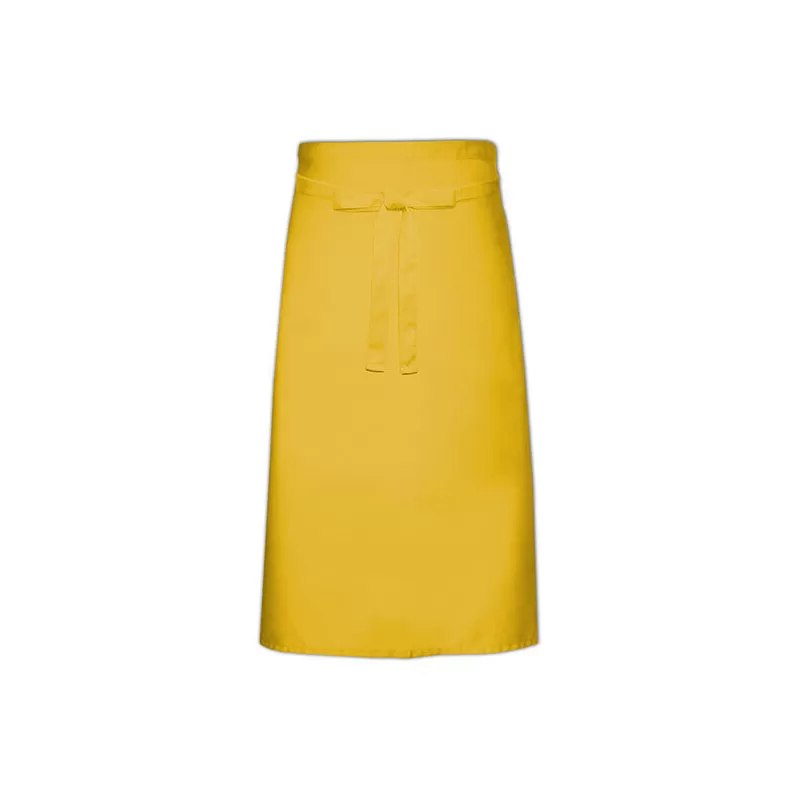 Tablier de cuisine XL sans poche en coton et polyester, 240 g/m²