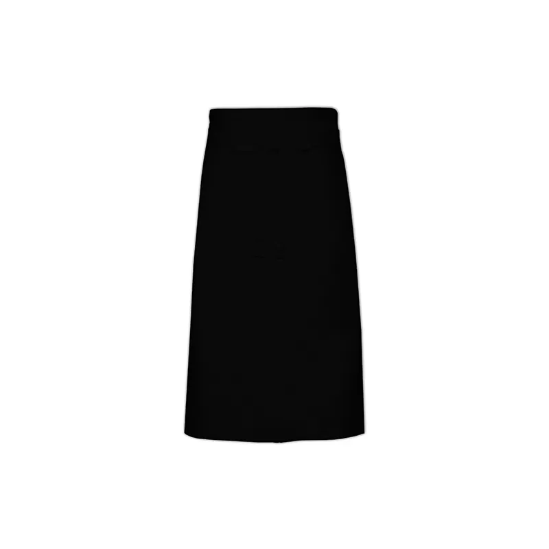Tablier de cuisine XL sans poche en coton et polyester, 240 g/m²
