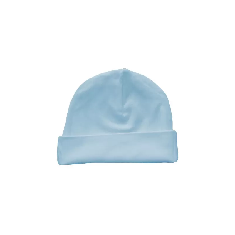 Bonnet bébé coton biologique brossé doux et élastique, 220 g/m²