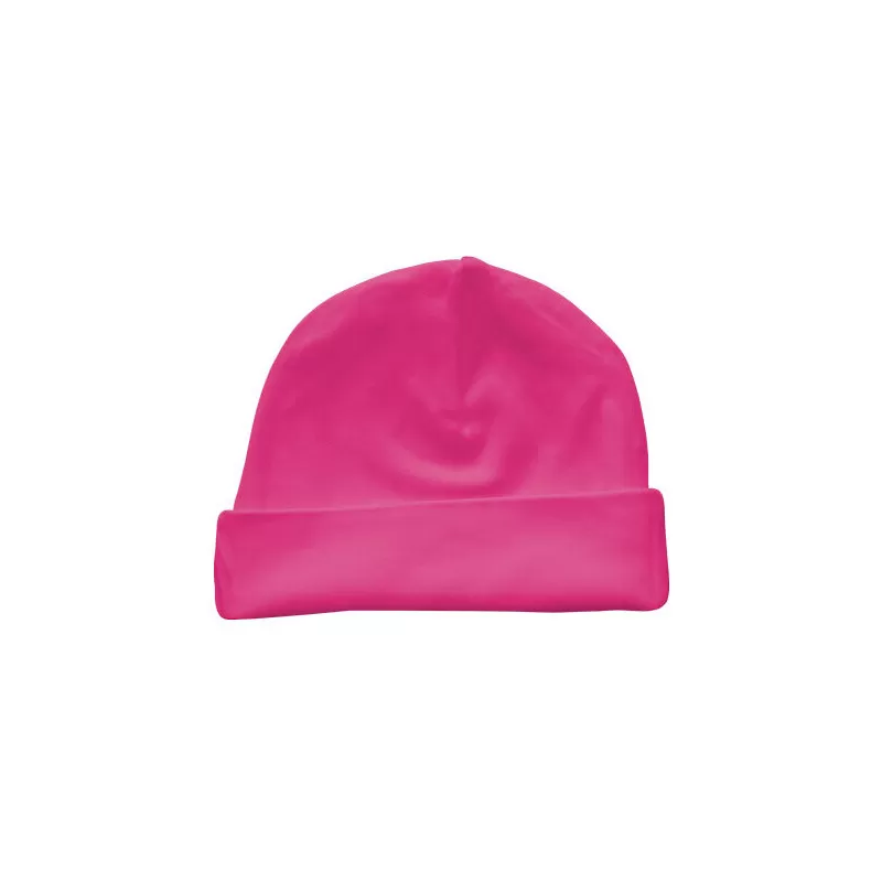 Bonnet bébé coton biologique brossé doux et élastique, 220 g/m²