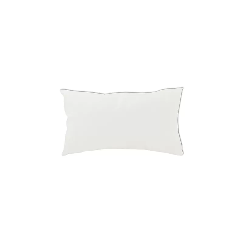 Housse de coussin en polyester sublimable avec fermeture zippée, 130 g/m²