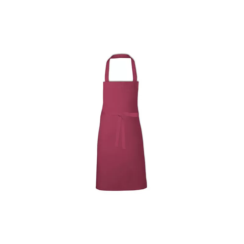 Tablier de barbecue en coton sergé prérétréci, 230 g/m²