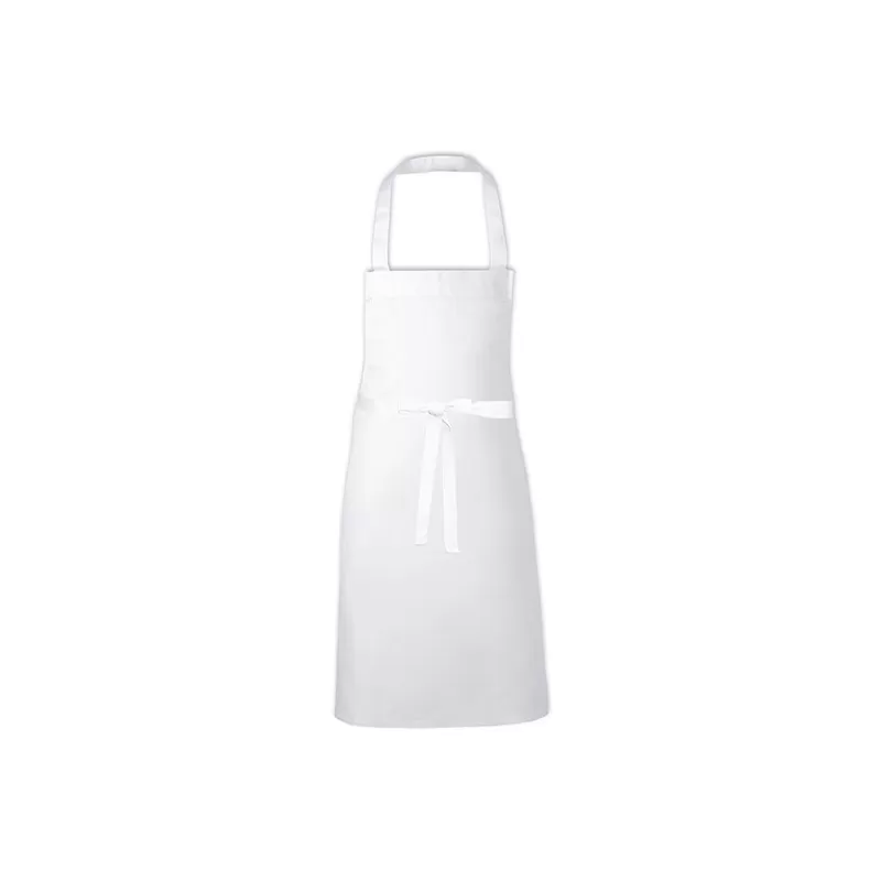 Tablier de barbecue en coton sergé prérétréci, 230 g/m²