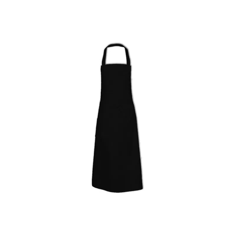 Tablier avec poche poitrine et poche hanche en polyester et coton, 240 g/m²