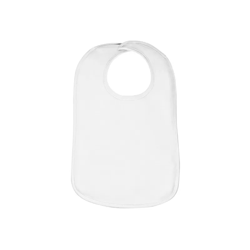 Bavoir bébé en coton biologique, qualité interlock, 220 g/m²