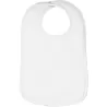 Bavoir bébé en coton biologique, qualité interlock, 220 g/m²