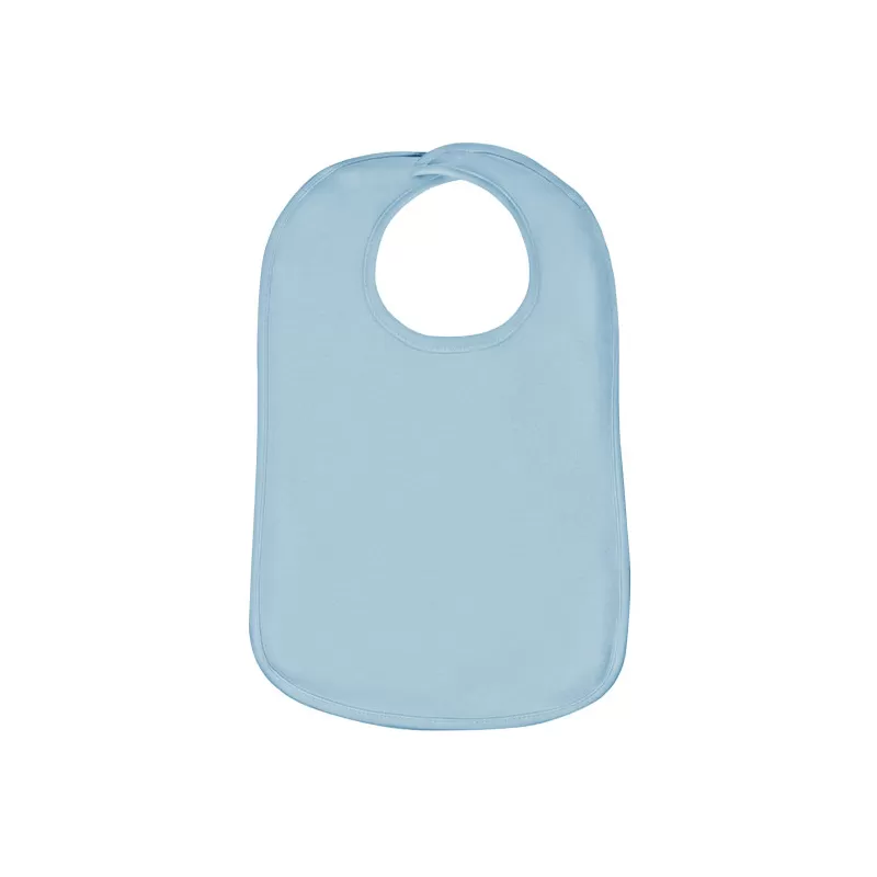 Bavoir bébé en coton biologique, qualité interlock, 220 g/m²
