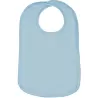 Bavoir bébé en coton biologique, qualité interlock, 220 g/m²