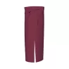 Tablier de bistro long avec poches et fente confortable, 240 g/m²