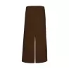 Tablier de bistro long avec poches et fente confortable, 240 g/m²