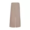 Tablier de bistro long avec poches et fente confortable, 240 g/m²