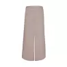 Tablier de bistro long sans poche avec fente confortable, 240 g/m²