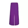Tablier de bistro long sans poche avec fente confortable, 240 g/m²