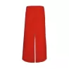 Tablier de bistro long sans poche avec fente confortable, 240 g/m²