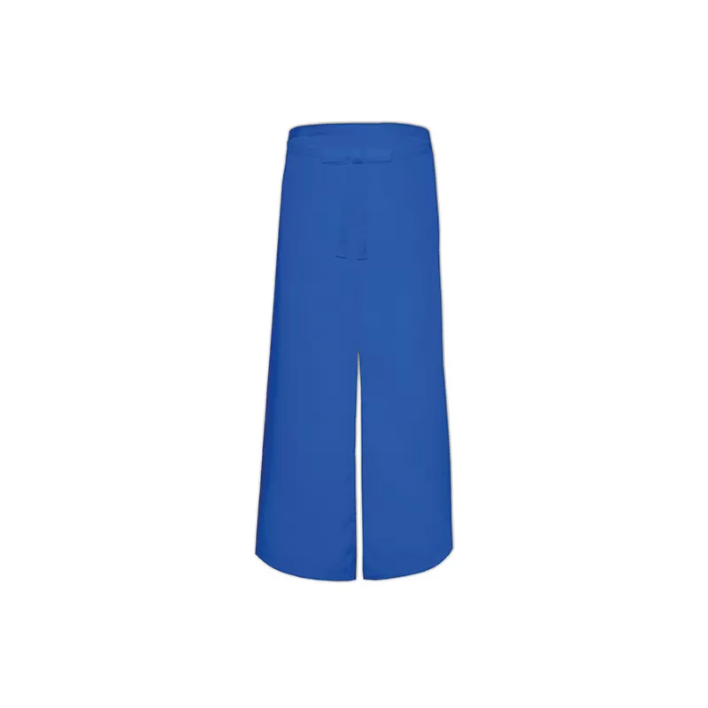 Tablier de bistro long sans poche avec fente confortable, 240 g/m²