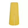 Tablier de bistro long sans poche avec fente confortable, 240 g/m²