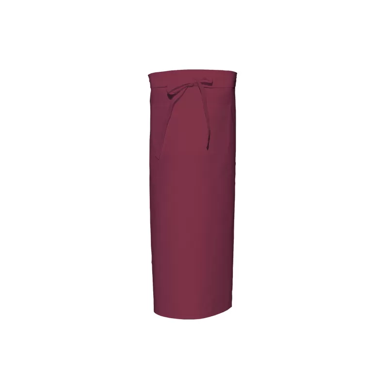 Tablier de bistro très long XL avec poches en polycoton sergé, 240 g/m²