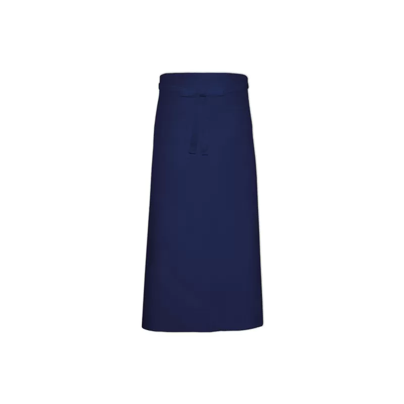 Tablier de bistro très long XL avec poches en polycoton sergé, 240 g/m²