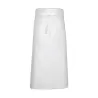Tablier de bistro très long XL avec poches en polycoton sergé, 240 g/m²