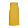 Tablier de bistro très long XL avec poches en polycoton sergé, 240 g/m²