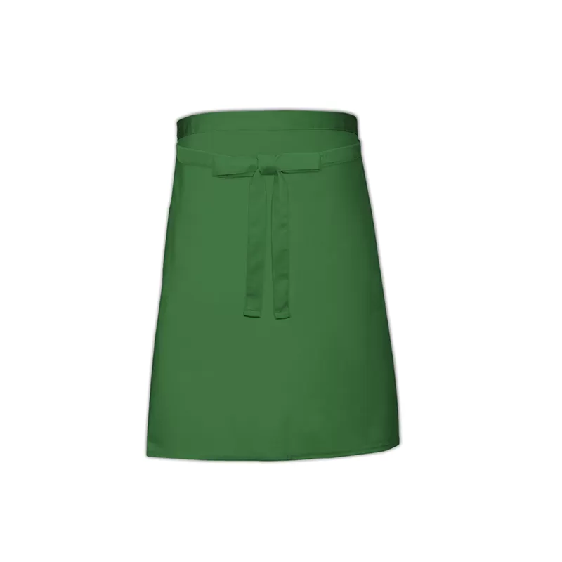 Tablier de boulanger sans poche avec points de tension renforcés, 240 g/m²