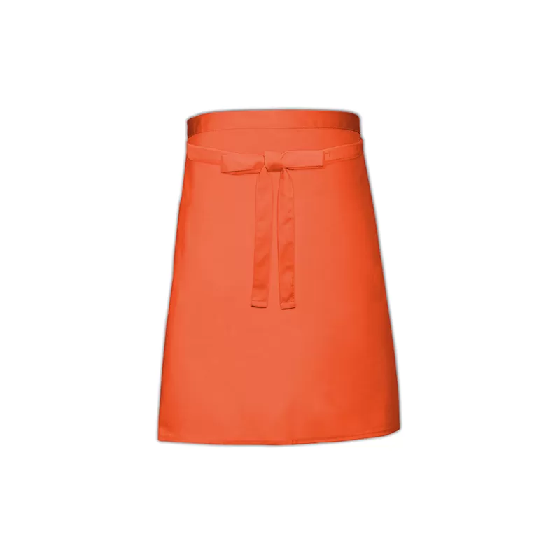Tablier de boulanger sans poche avec points de tension renforcés, 240 g/m²