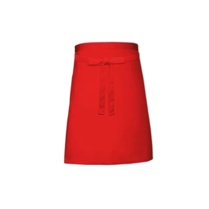 Tablier de boulanger sans poche avec points de tension renforcés, 240 g/m²