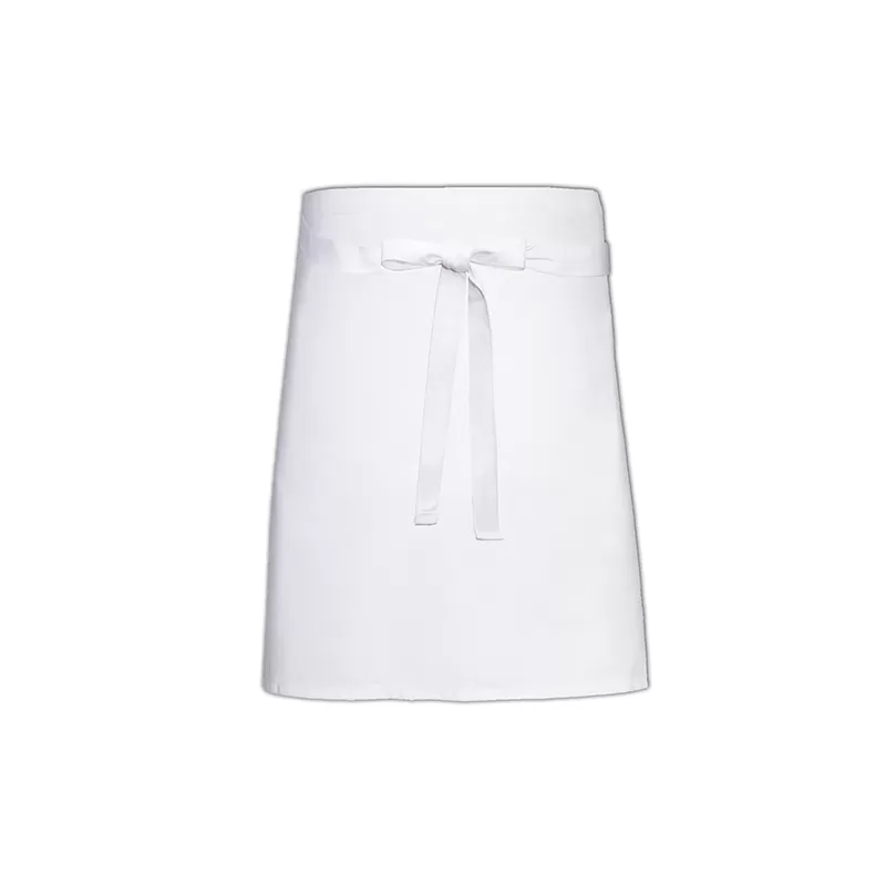 Tablier de boulanger sans poche avec points de tension renforcés, 240 g/m²