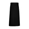 Tablier de bistro très long XL sans poche en polycoton sergé, 240 g/m²