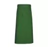 Tablier de bistro très long XL sans poche en polycoton sergé, 240 g/m²