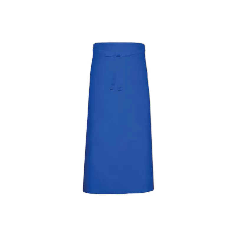 Tablier de bistro très long XL sans poche en polycoton sergé, 240 g/m²