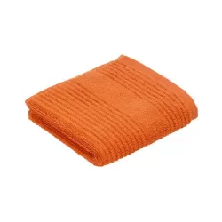 Serviette invité VOSSEN en coton éco-responsable rayé, 30 x 50 cm, 540 g/m²