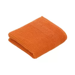 Serviette de toilette VOSSEN en coton éco-responsable rayé, 50 x 100 cm, 540 g/m²