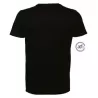T-shirt homme col rond ajusté made in France, détail tricolore, 150 g/m²