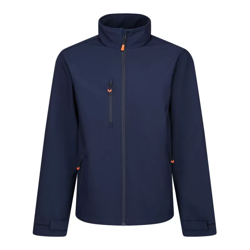 Veste chauffante softshell imperméable à capuche avec technologie thermique