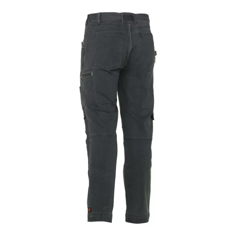 Pantalon stretch léger coton Coolmax® avec poches pratiques, 310 g/m²