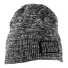 Bonnet tricoté acrylique avec badge Herock, 205 g/m²