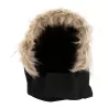 Capuche softshell habillage fourrure sur le haut de la capuche., 210 g/m²