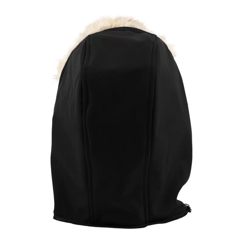 Capuche softshell habillage fourrure sur le haut de la capuche., 210 g/m²