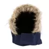 Capuche softshell habillage fourrure sur le haut de la capuche., 210 g/m²