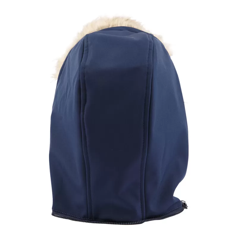 Capuche softshell habillage fourrure sur le haut de la capuche., 210 g/m²