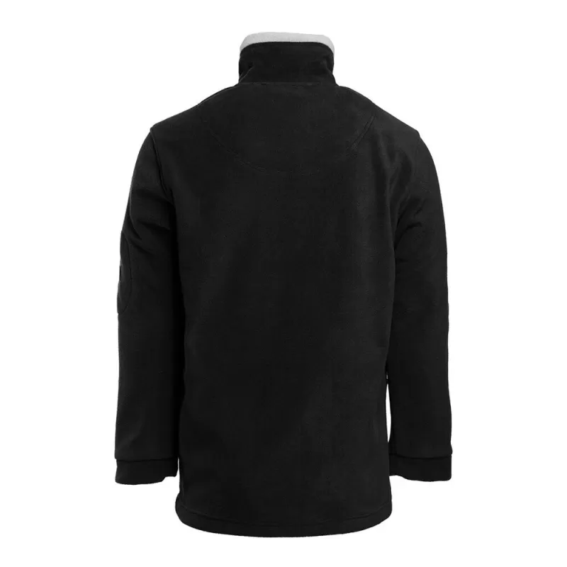 Veste polaire haute densité épaisse et chaude anti-peluche coupe-vent, 420 g/m²