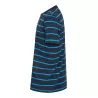 T-shirt marinière en coton, coupe décontractée, sans étiquette de marque, 180 g/m²