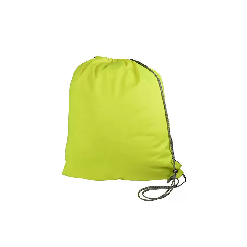 Sac a dos cordon gym bag dos reflechissant securite nuit