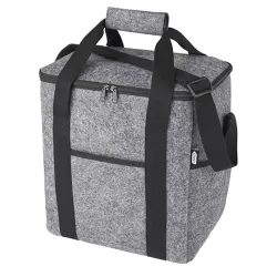 Sac isotherme en feutre recyclé, grand compartiment, 21 litres