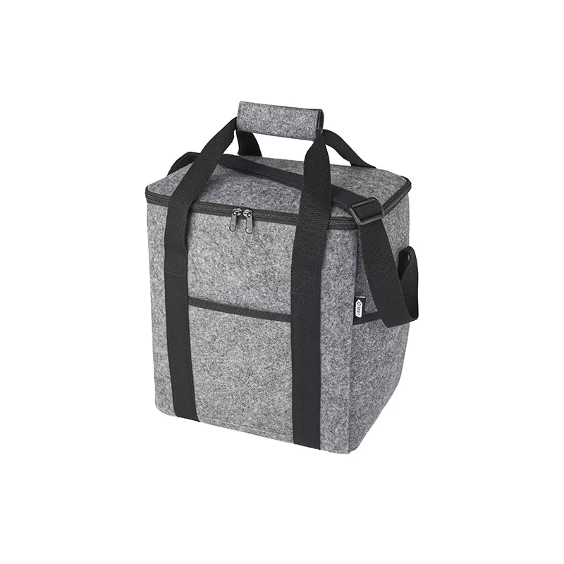 Sac isotherme en feutre recyclé, grand compartiment, 21 litres