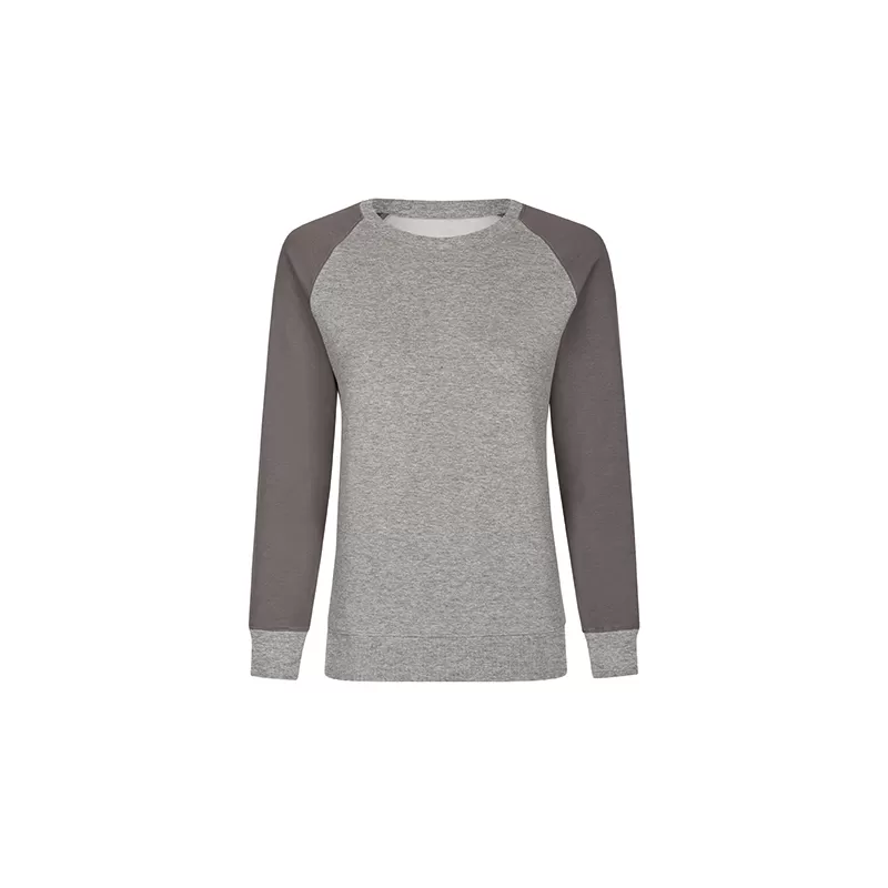 Sweat-shirt femme manches raglan en coton ringspun, coupe classique, 300 g/m²