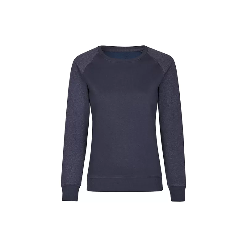 Sweat-shirt femme manches raglan en coton ringspun, coupe classique, 300 g/m²
