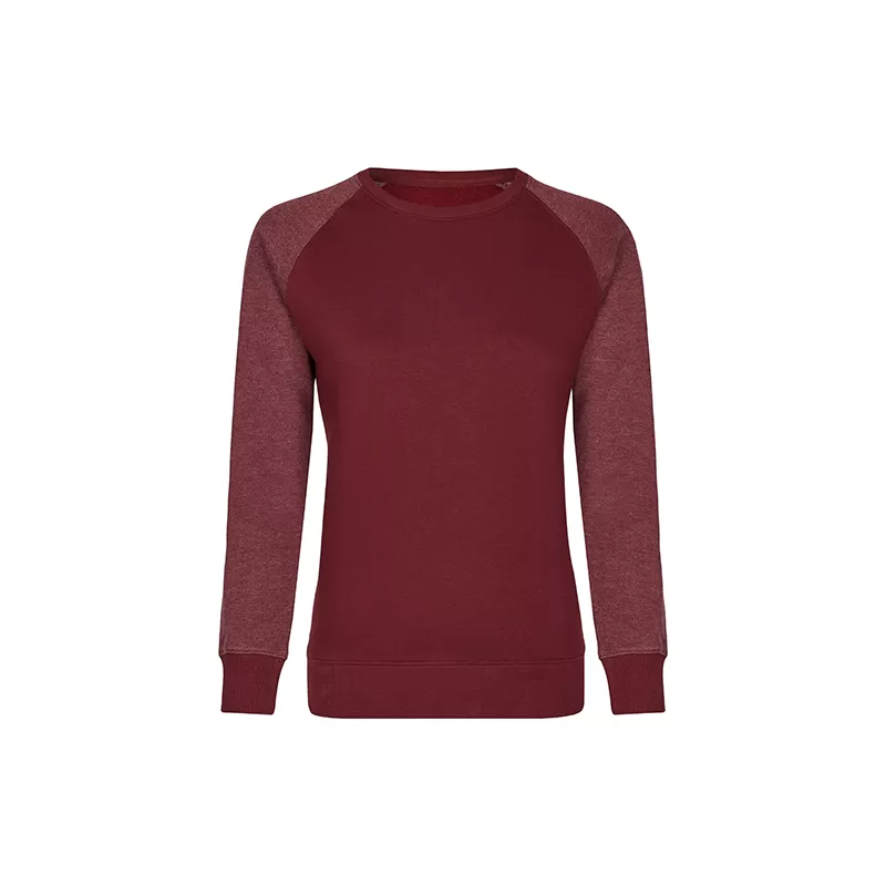 Sweat-shirt femme manches raglan en coton ringspun, coupe classique, 300 g/m²